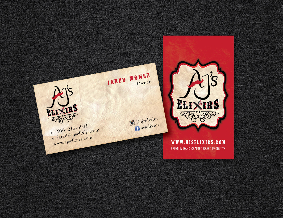 AJ’s Elixirs portfolio artwork