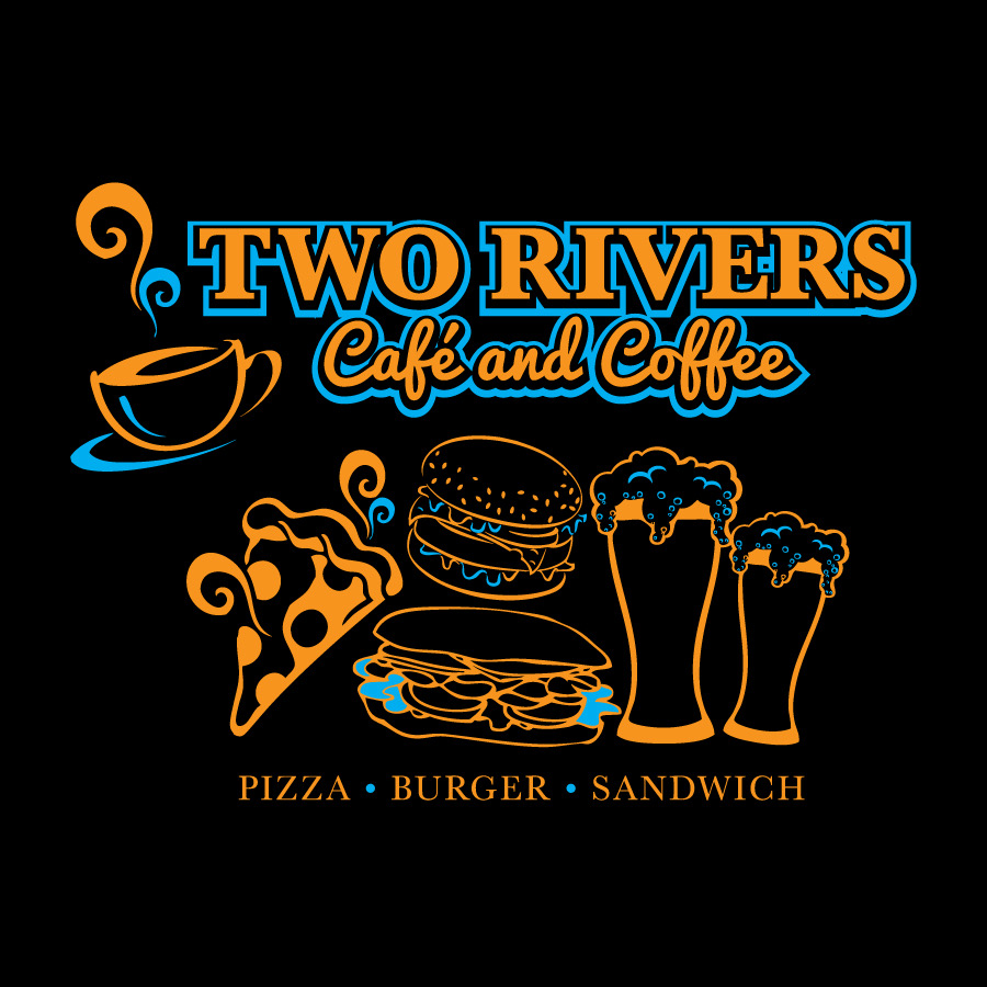 Two Rivers Café and Coffee portfolio artwork