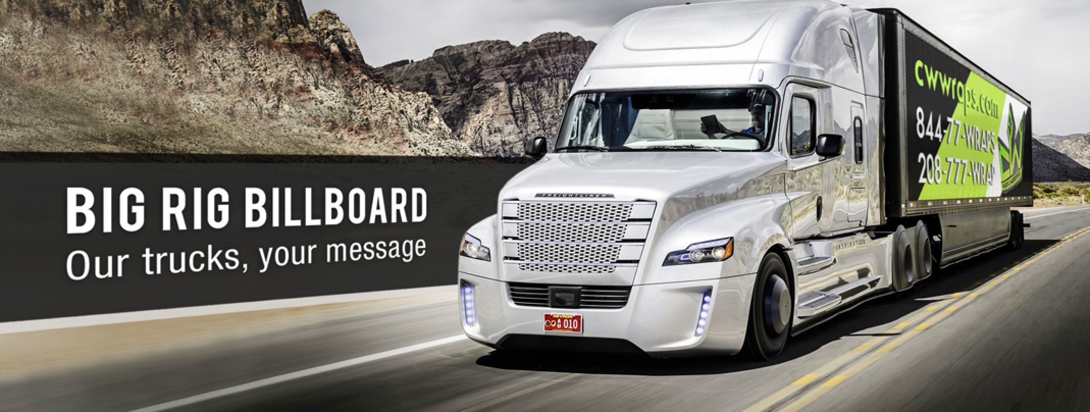 Commercial Truck Wrap portfolio artwork